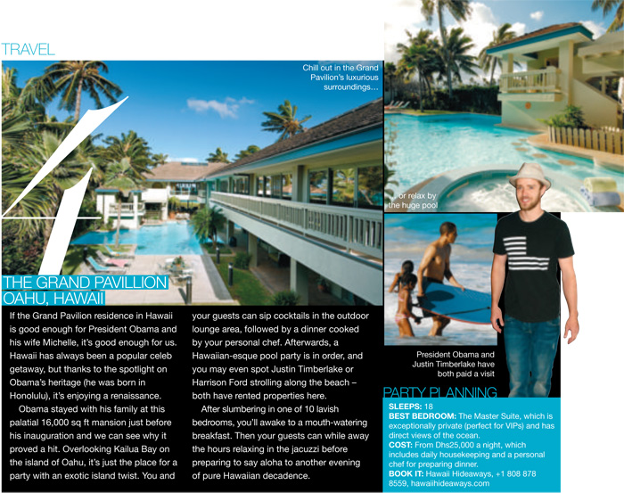 Travel House Party Magazine