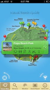 Kaua'i Beach Guide app