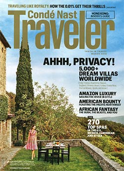 Cover of Conde Nast Traveler villa guide 2013