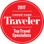 Conde Nast Traveler - Top Travel Specialists 2017