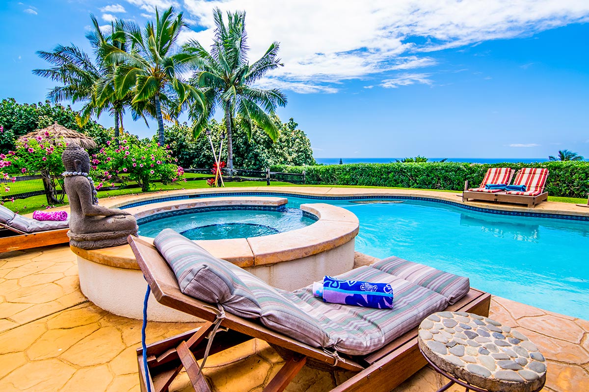 Misty Rose - Pool and ocean view - Maui Vacation Home