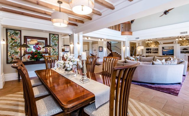 Golden Glow - Dining area and living area - Maui Vacation Home