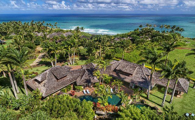 Enchanting Meadow - Aerial View of the home - Hawaii Vacation Home