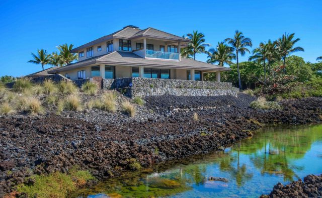 Beach Elegance - Rear view of home - Hawaii Vacation Home