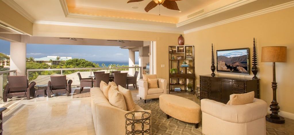 Starlite - Living Room - Hawaiian Luxury Vacation Home