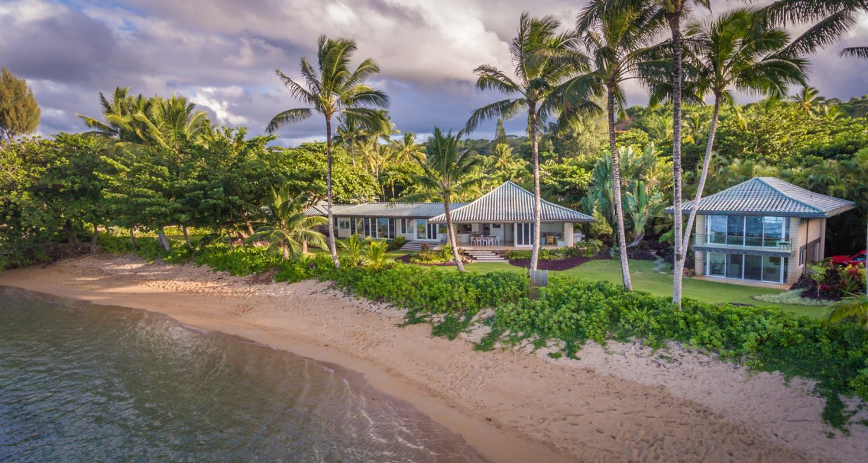 Simply Anini - Aerial Shot - Hawaiian Luxury Vacation Home