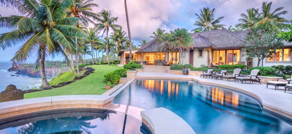 Gilded Spirit - infinity Pool and hot tub - Kauai Vacation Home