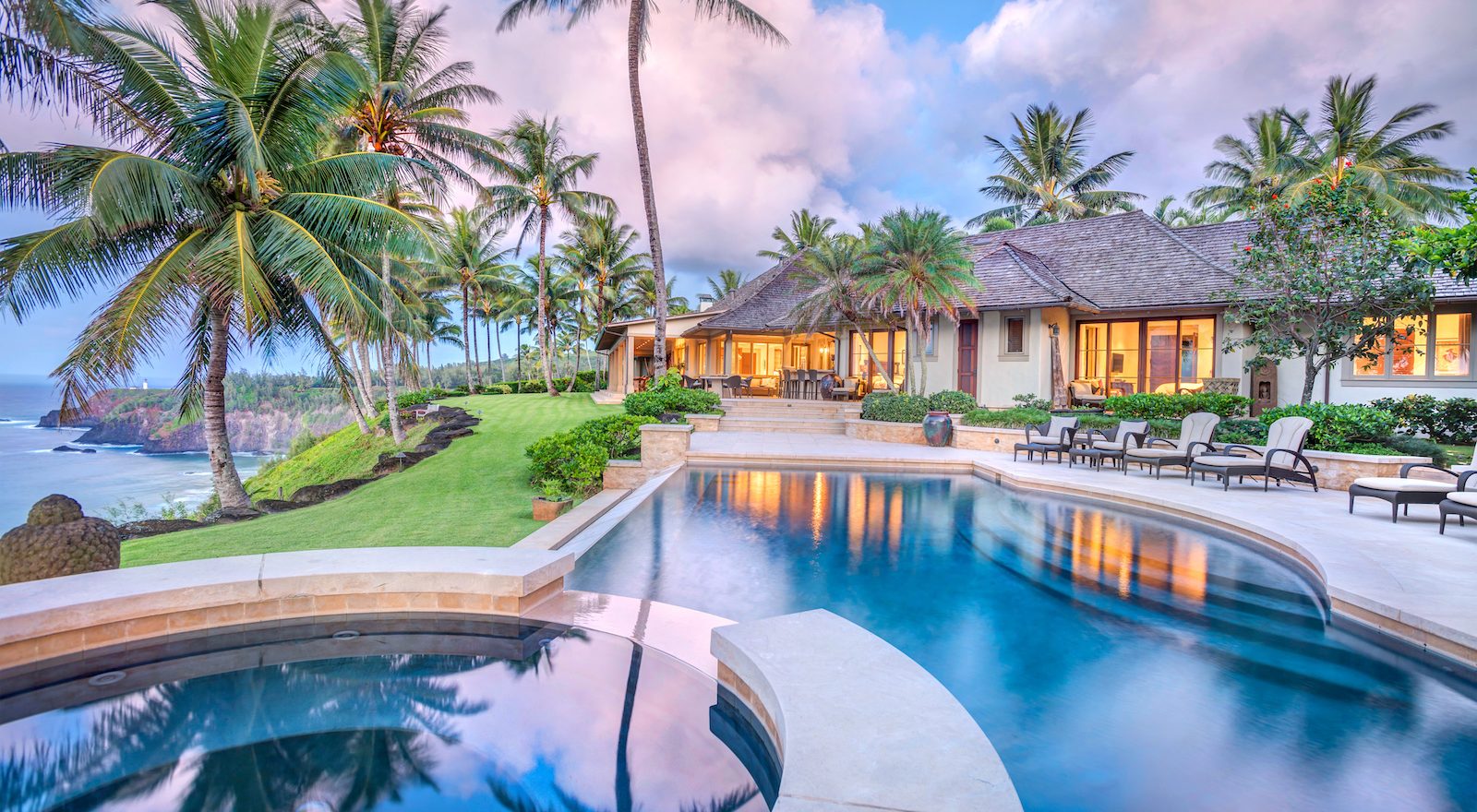 Gilded Spirit - infinity Pool and hot tub - Kauai Vacation Home