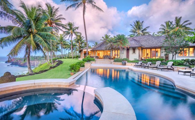 Gilded Spirit - infinity Pool and hot tub - Kauai Vacation Home