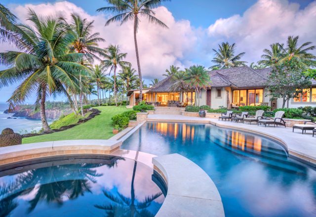 Gilded Spirit - infinity Pool and hot tub - Kauai Vacation Home