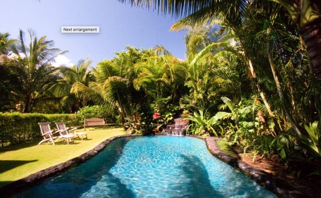Beach Terrace - Pool in Backyard - Hawaii Vacation Home