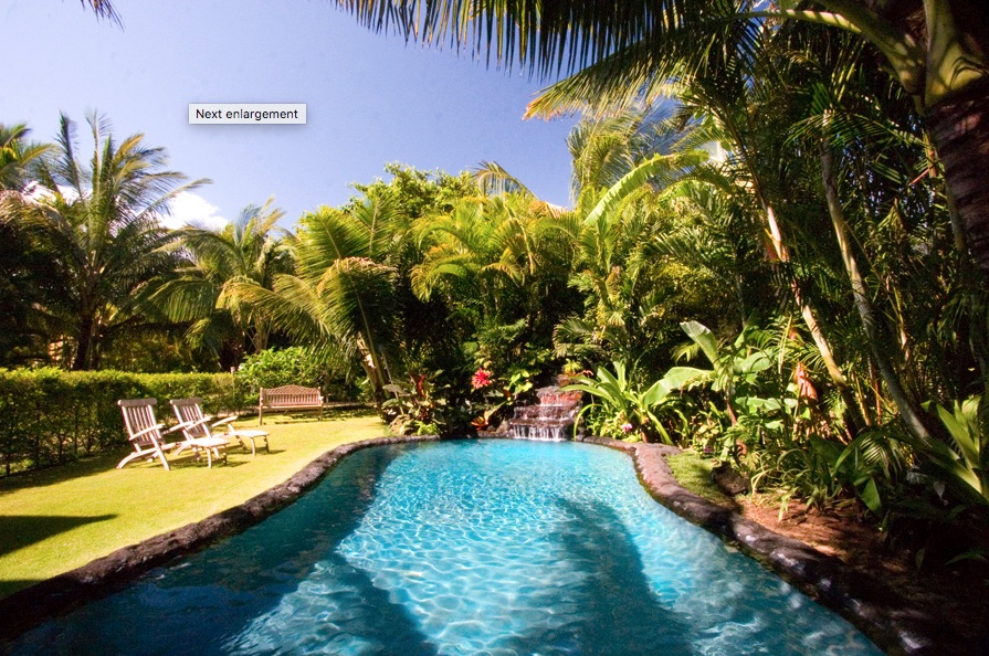 Beach Terrace - Pool in Backyard - Hawaii Vacation Home