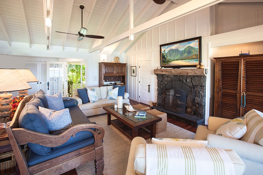 Beach Terrace - Living room 2 - Hawaii Vacation Home