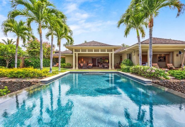Hualalai Hainoa Estate 128 - Pool - Hawaii Vacation Home