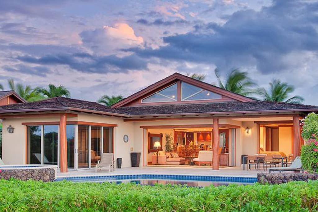 Hualalai Pakui - Rear view of home - Hawaii Vacation Home