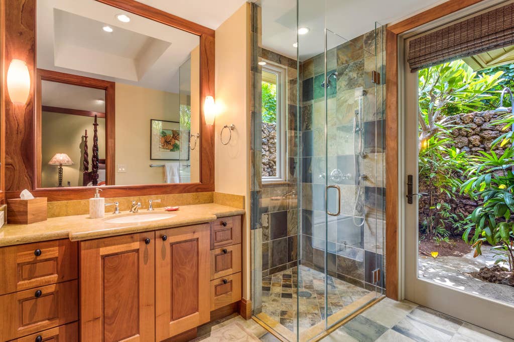 Hualalai Hainoa Estate 128 - Bathroom 2 - Hawaii Vacation Home