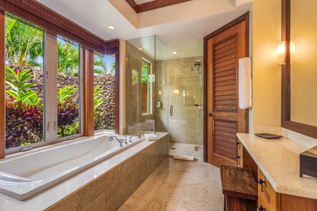 Hualalai Hainoa Estate 128 - Bathroom 4 - Hawaii Vacation Home