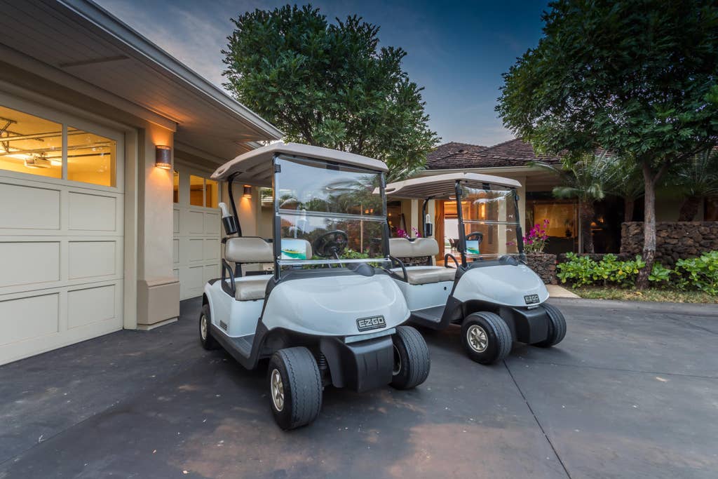 Hualalai Hainoa Estate 128 - Golf Carts - Hawaii Vacation Home