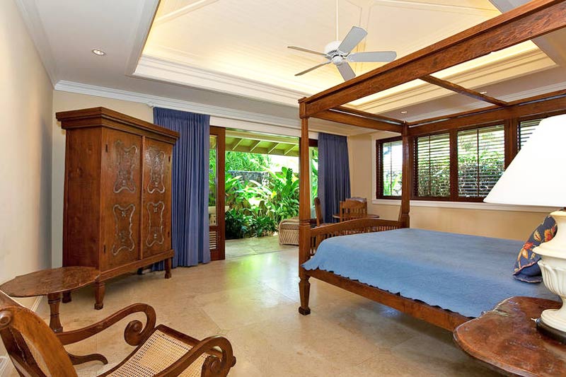 Plantation Paradise Luxury Home Rental - Bedroom - Hawaii Hideaways