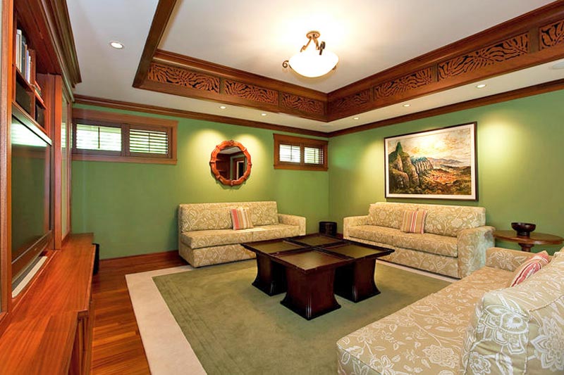 Plantation Paradise Luxury Home Rental - Living Room - Hawaii Hideaways
