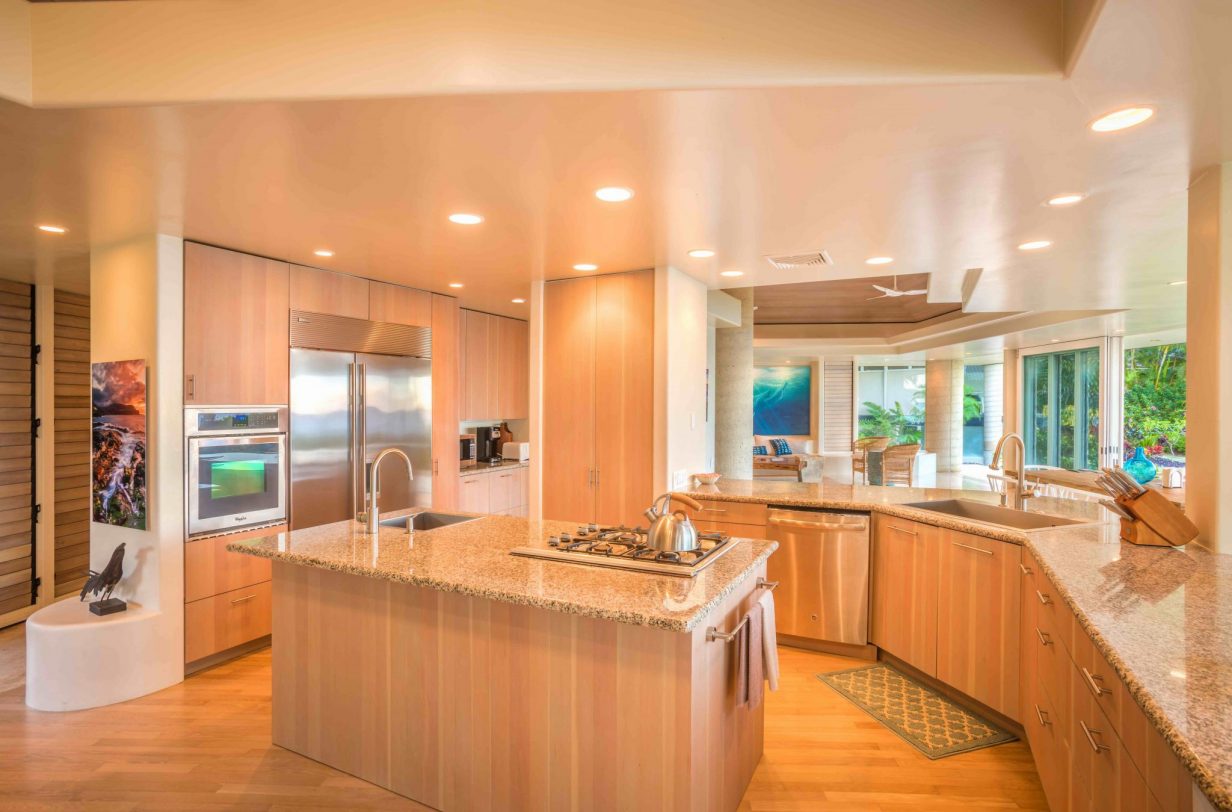 Simply Anini - Kitchen - Hawaiian Luxury Vacation Home