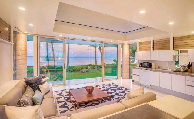 Simply Anini - Living Room - Hawaiian Luxury Vacation Home