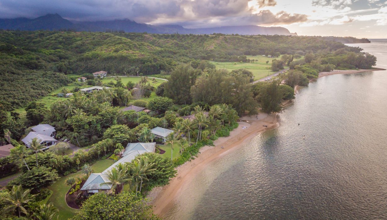 Simply Anini - Aerial Shot - Hawaiian Luxury Vacation Home