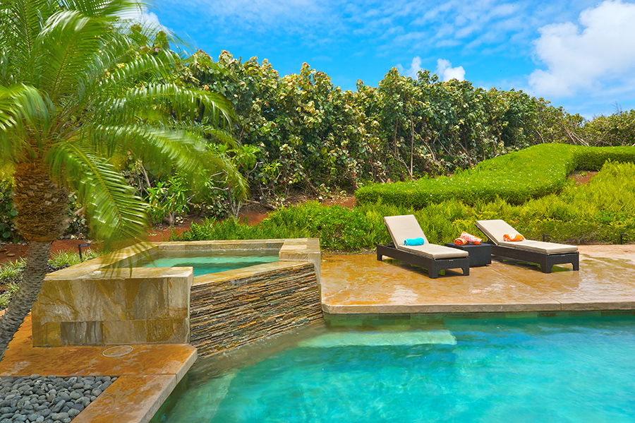 Star Steps - Pool - Hawaiian Luxury Vacation Home