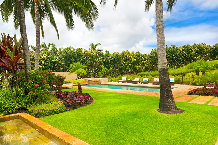 Star Steps - Outdoor Pool - Hawaiian Luxury Vacation Home