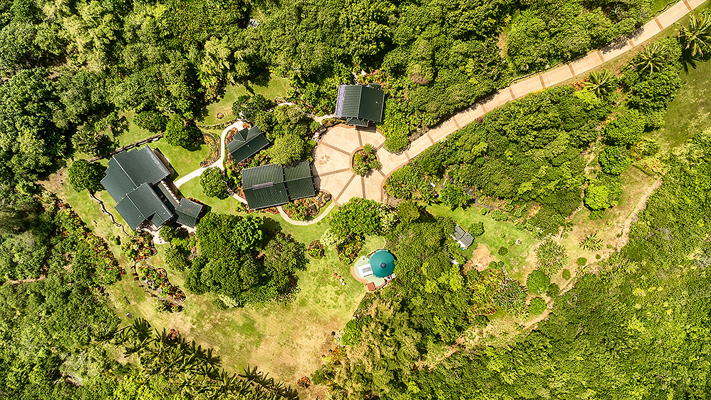 Whimsical Refuge - Aerial Shot - Luxury Vacation Homes