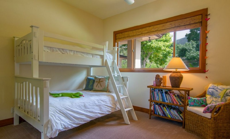 Misty Rose - Bunk Bedroom - Maui Vacation Home