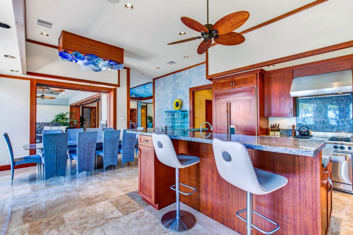 Cobalt Sky - Kitchen 2 - Hawaii Vacation Home
