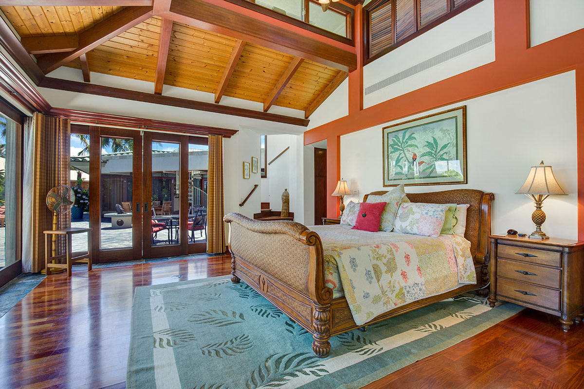 Sun Ray - Bedroom - Hawaiian Luxury Vacation Home