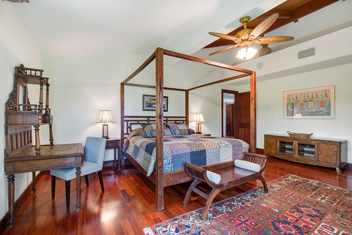 Sun Ray - Bedroom - Hawaiian Luxury Vacation Home