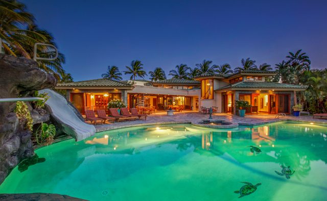Sun Ray - Swimming Pool - Hawaiian Luxury Vacation Home