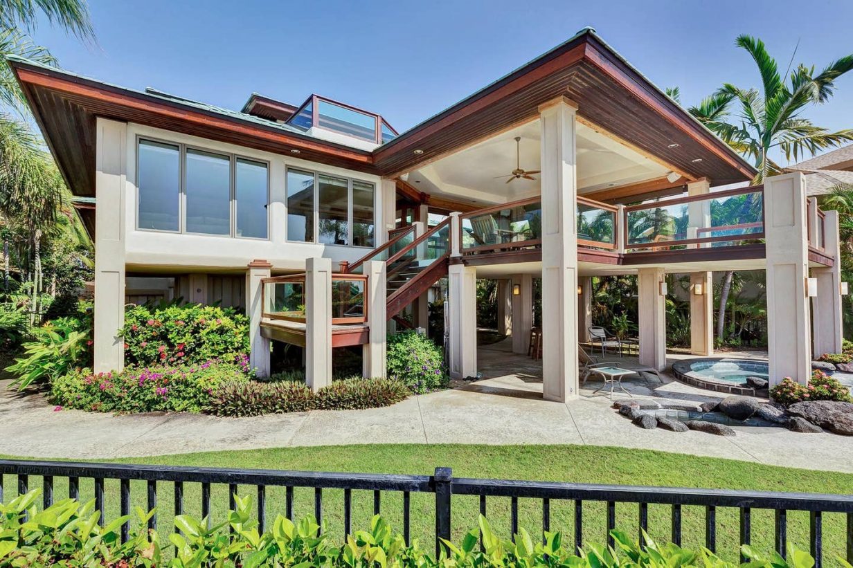 Cool Waters - Back of home - Hawaii Vacation Home