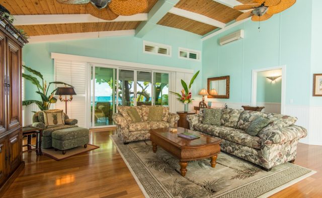Healing Waters - living area - Kauai Vacation Home