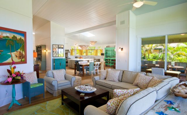 Hidden Passion - Living area seating - Kauai Vacation Home
