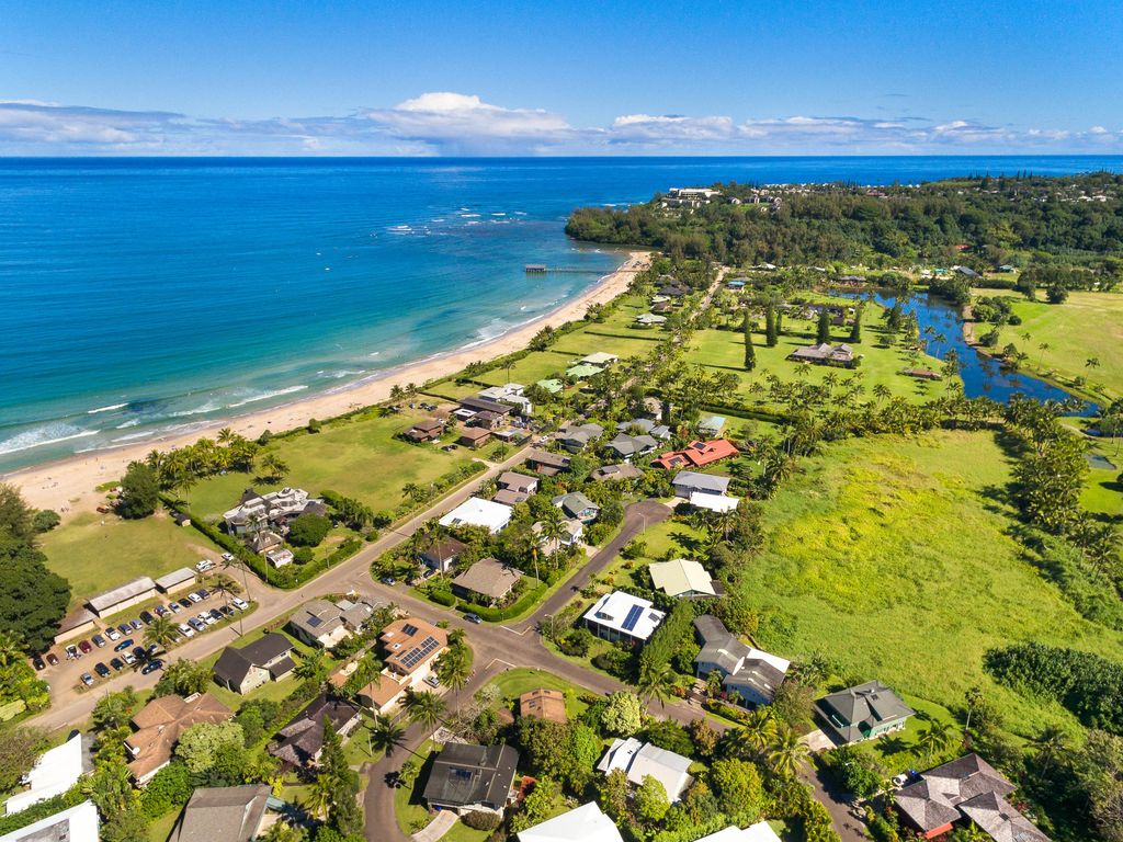 Natural Harmony - Aerial View of Neighborhood - Kauai Vacation Home