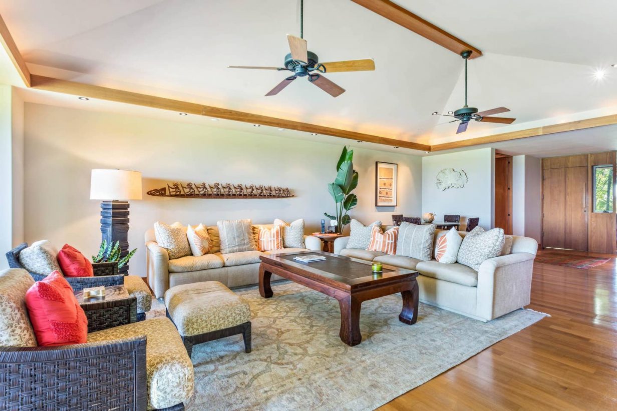 Hualalai 4202 - Living Area 2 - Hawaii Vacation Home