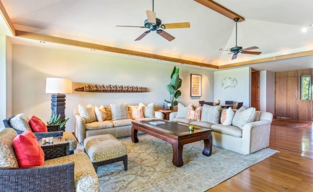 Hualalai 4202 - Living Area 2 - Hawaii Vacation Home
