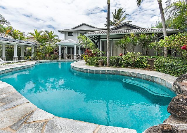 Sandcastle Luxury Home Rental - Pool - Hawaii Hideaways
