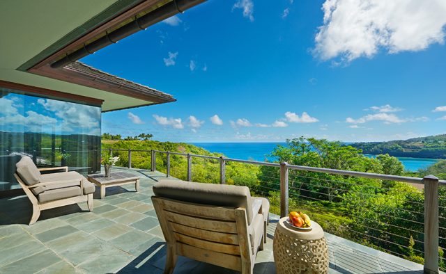 Lavishly Teak - Balcony View of the ocean - Kauai Vacation Home