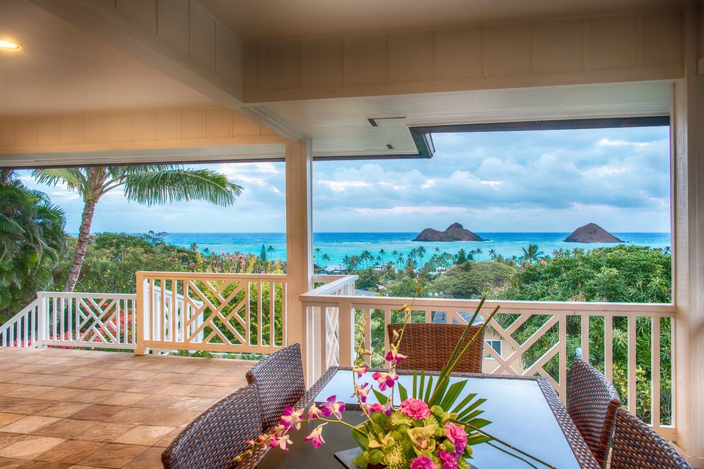 Kehaulani - Balcony - Oahu Vacation Home
