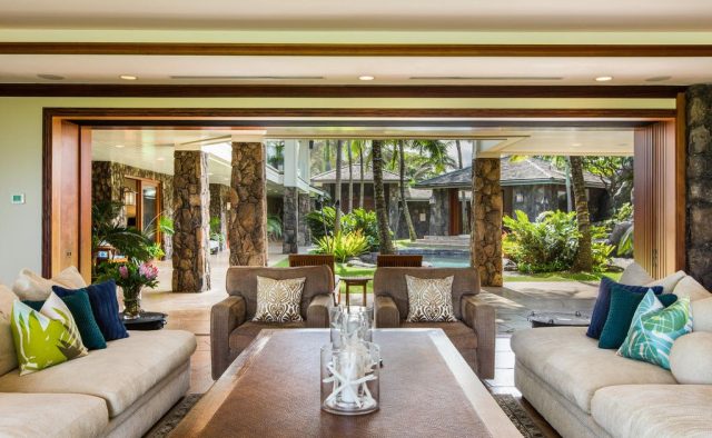 Timeless Jewel - Living Room view - Kailua Vacation Home on Oahu